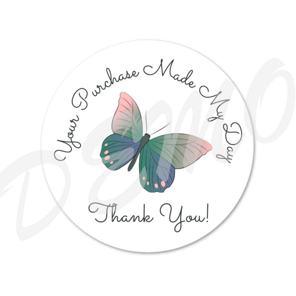 Thank You Sticker - Picture 2 of 4